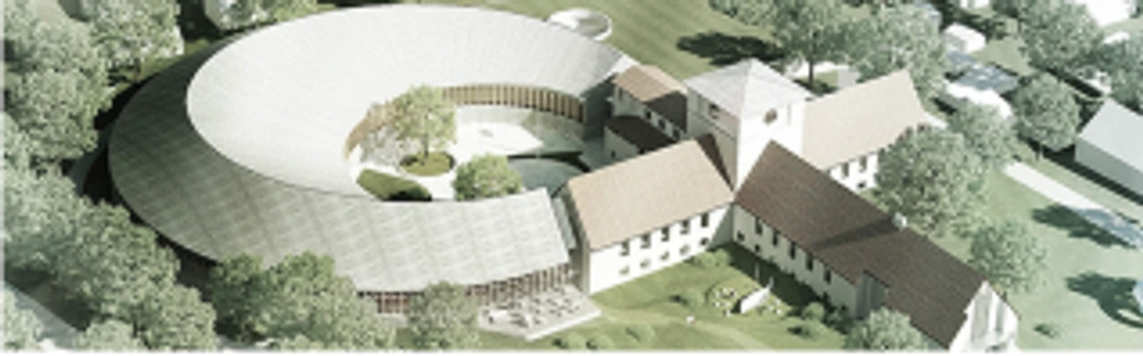 Illustrasjon av det nye Vikingtidsmuseet